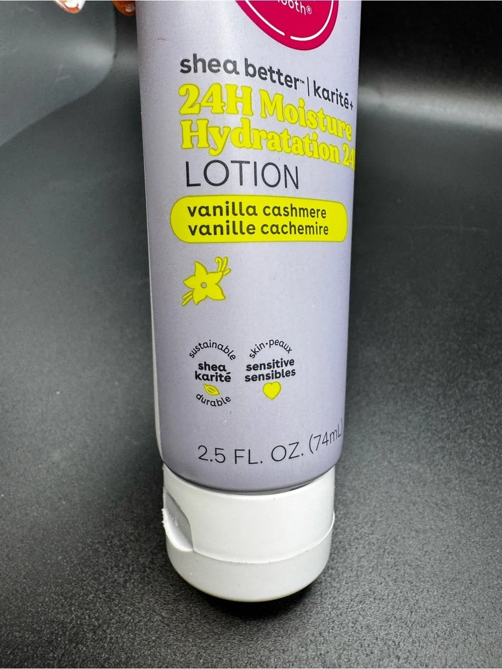 5/$25 NWT eos 24H Moisture Lotion - Vanilla Cashmere Travel Size 2.5oz